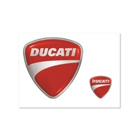 DUCATI LOGOS STICKER-Ducati-Ducati Goodies