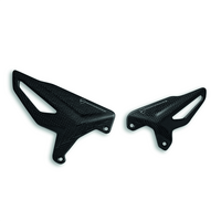 Carbon heel guard for rider footpegs - S-Ducati-Superbike Accessories