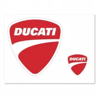 Ducati Logos Sticker-Ducati